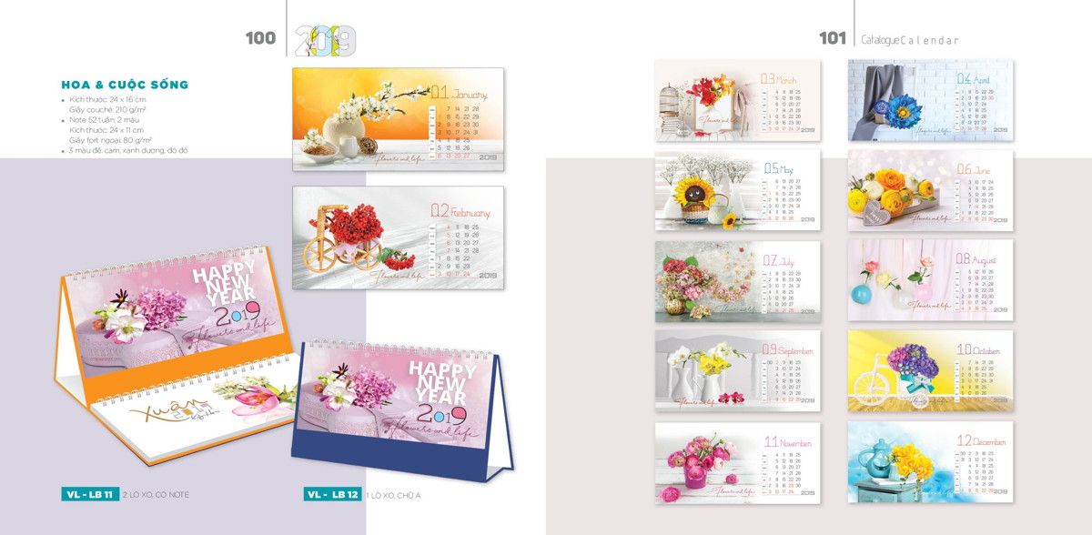 Lịch 2019 Van Lang51